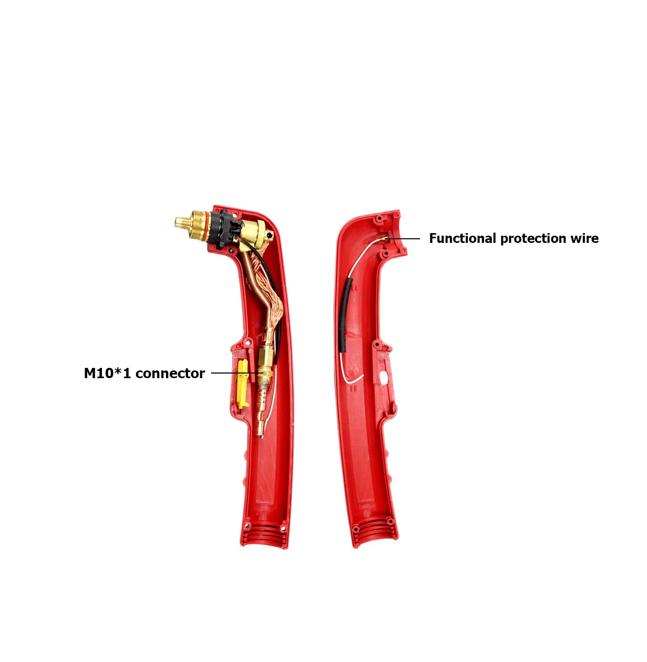 S75 Plasma Cutting PF0135 Torch Head Cutter Gun Non-HF Arc Start 70A