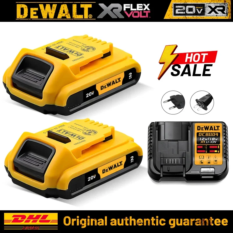 

DEWALT 20V Original Battery for DCB606, DCB205, DCB206, DCBGene, DCB182, DCB200 MAX, 18V, 60V, 2AH 3AH 6000MAH 9000mAh