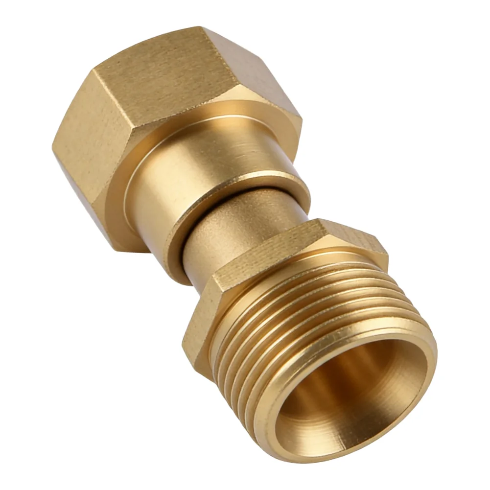 M22 14mm Thread Fitting Washer Adapter Washer Adapter 360 Degree Rotation For Pressure Washers 360 Degree Rotation