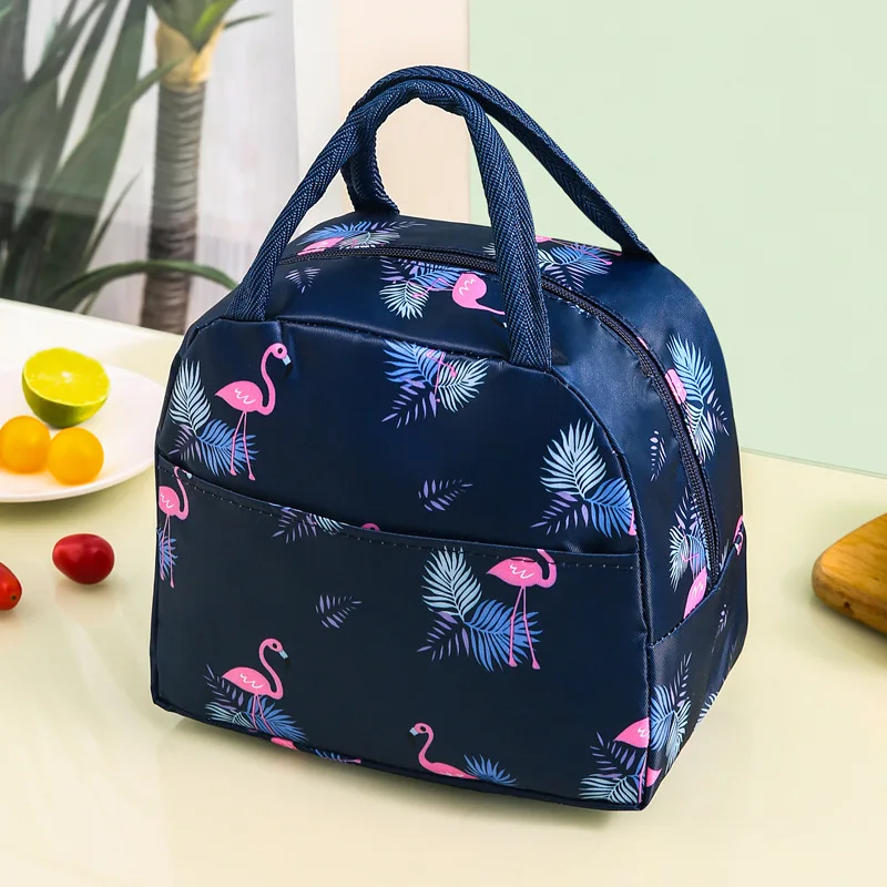 New Insulated Lunch Bags Cartoon Thermal Heat Lunch Tote Picnic Food Preservation Bag Cooler Ice Pack Lunch Box Storage Bag