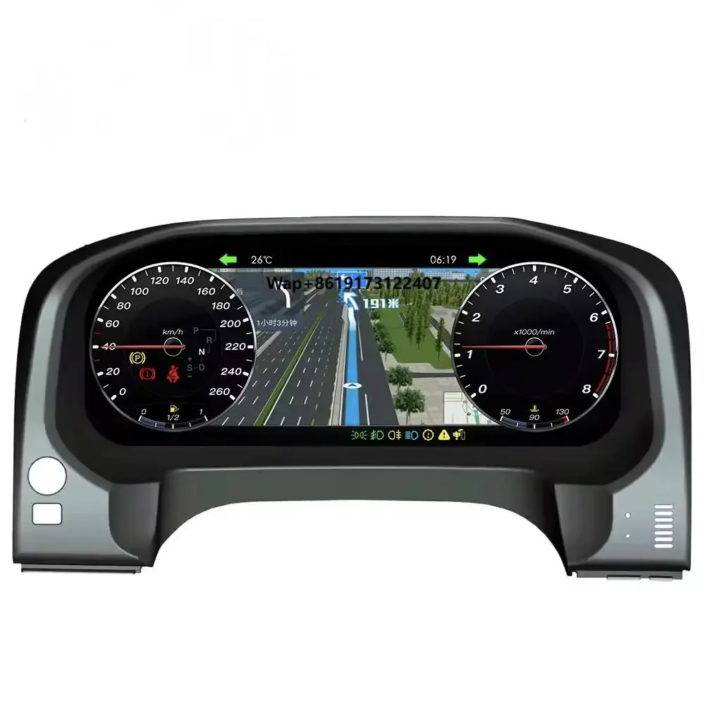 

AuCAR 12.3" Linux Operating System Car Instrument Panel Digital Speedometer Instrument Cluster for 150 2018-2019