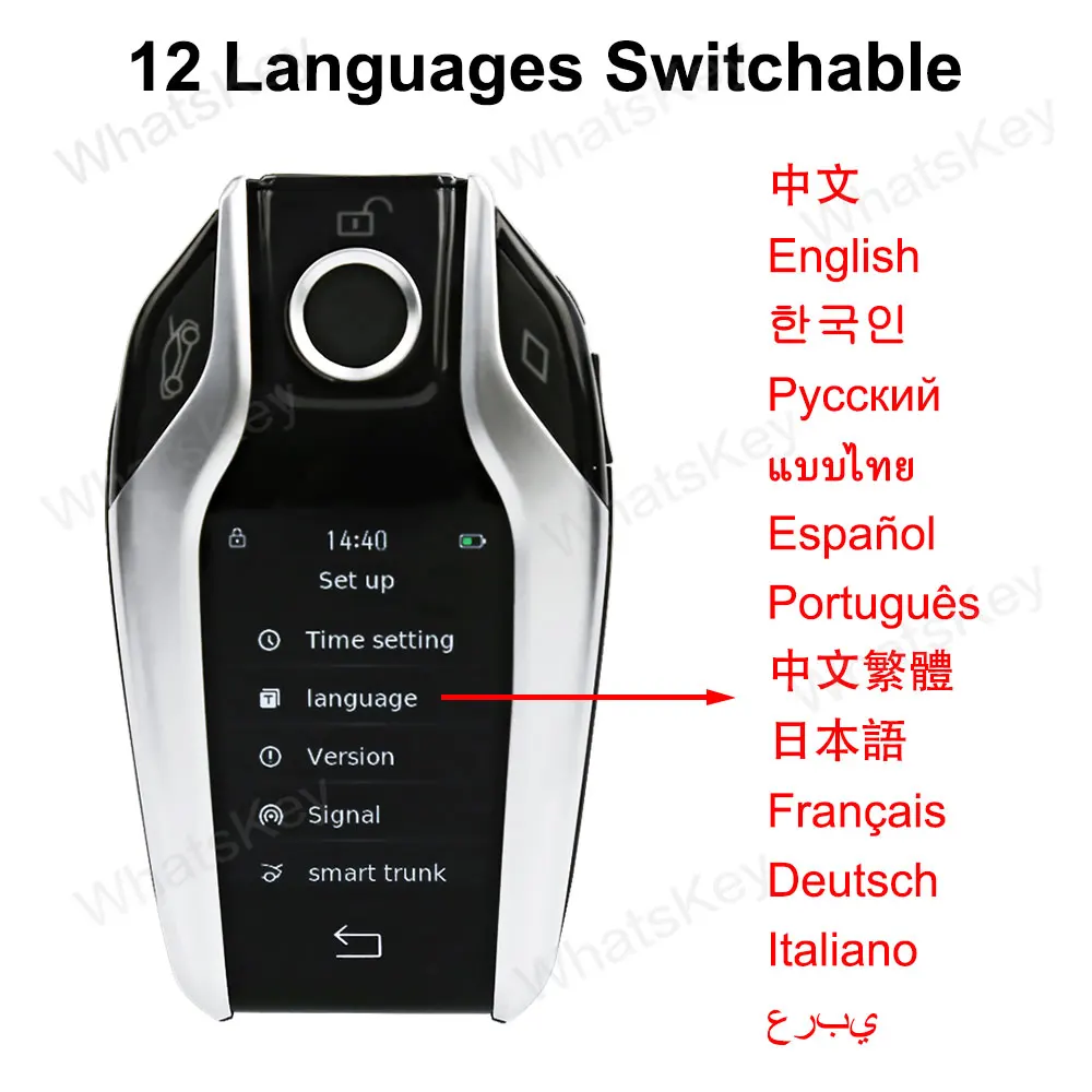 CF618 Pro Zmodyfikowany uniwersalny zdalny inteligentny system zapachowy LCD Oczyszczacz powietrza do BMW Do VW Do KIA Do Audi Keyless Entry