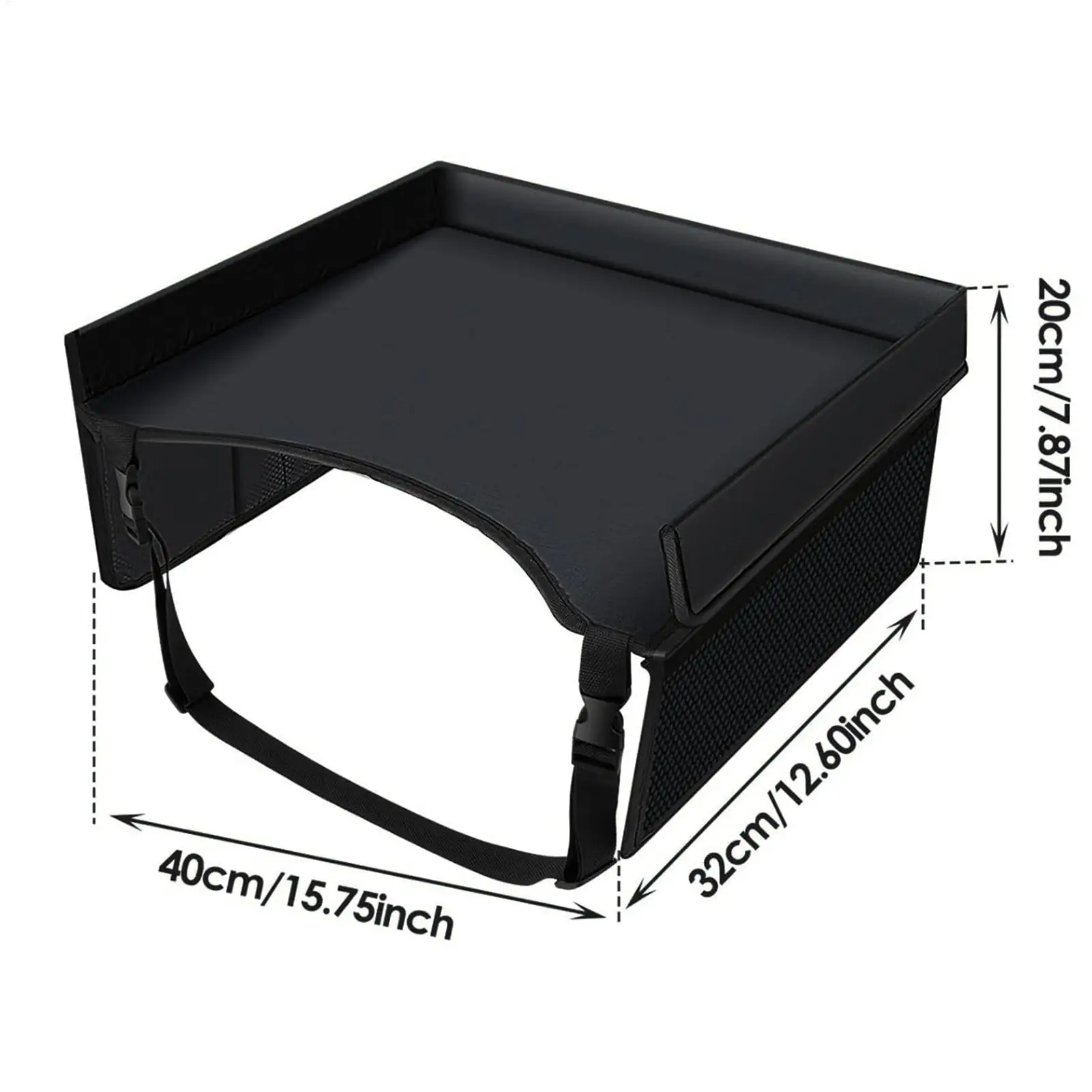 Baby Stroller Table Toy Desk Interior Car Seat Tray for Kids Draw Eating Storage Snacks Toys Cup Holder Kids Car Travel Tray view 6