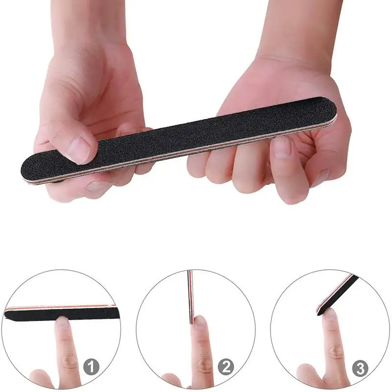 5/10 Pcs Nail Art Rubbing and Polishing Strips Nail Art Special Frosted Nail Files Wear-resistant and Trimming Nail File Tools
