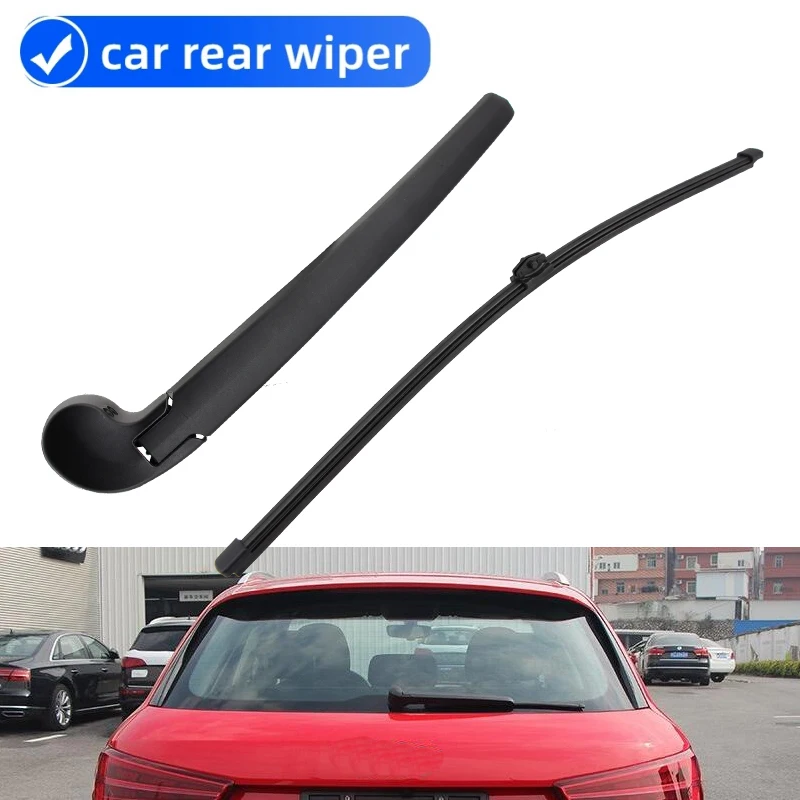 

Car Rear Wiper Blades Back Window Wipers Arm For AUDI Q3 Hatchback 2011 2012 2013 2014 2015 2016 Auto Windscreen Blades