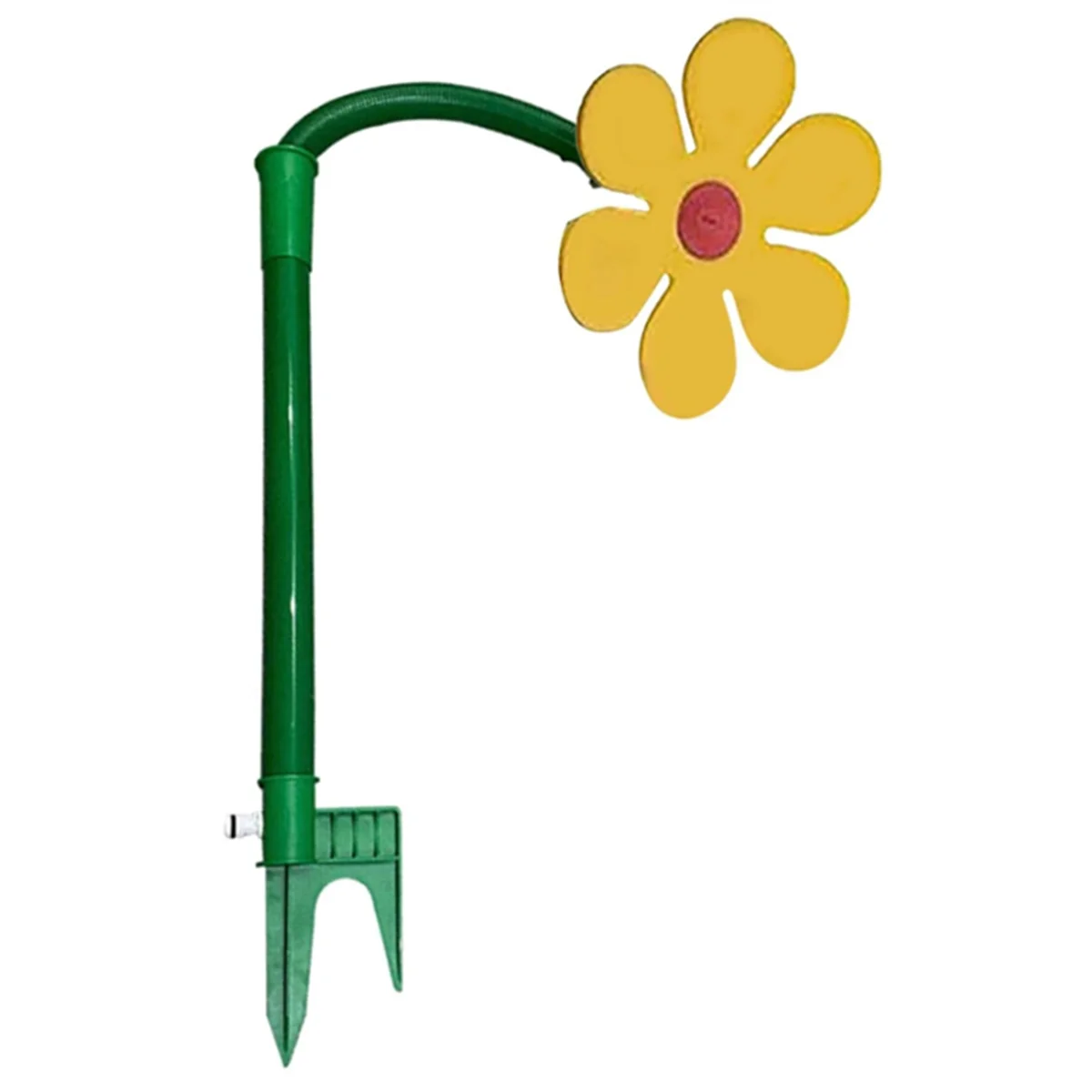 Dancing Daisy Sprinkler Lawn Watering Sprinkler Sprayer, Suitable for Garden Watering Garden Irrigation Tool Yellow