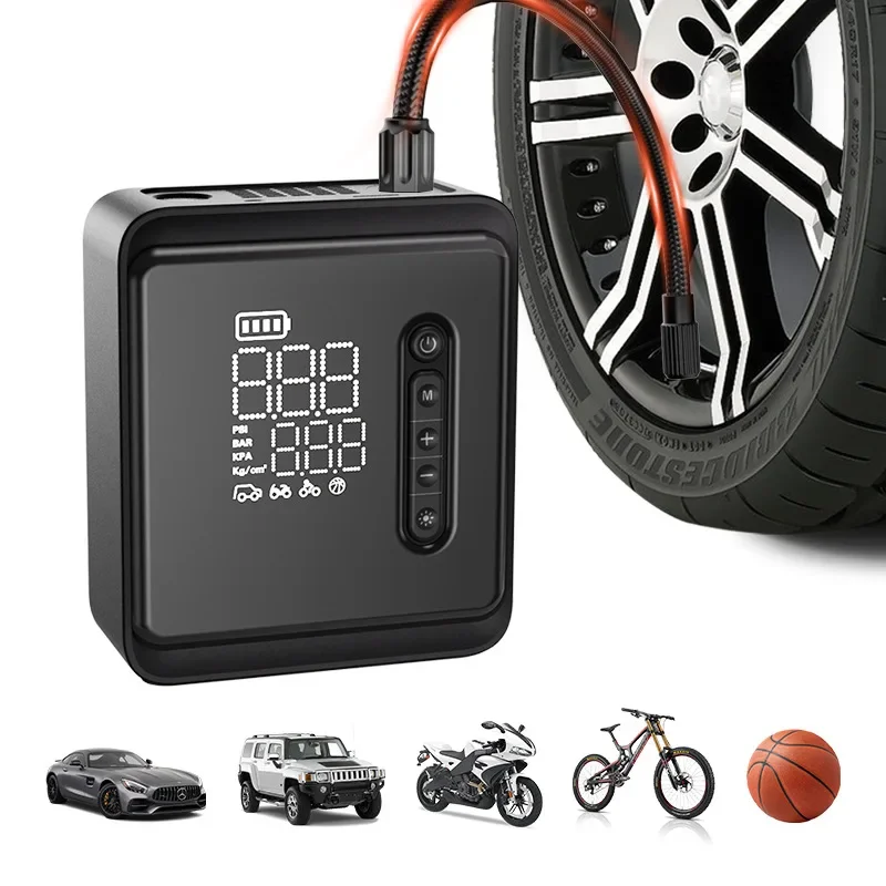 Small truck pickup car SUV car tire wireless electric car air pump high power charging type