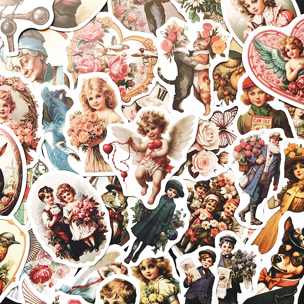 

10/50PCS Renaissance Art Style Stickers Creative Decoration Laptops Stationery Skateboards Phones Refrigerators Rraffiti