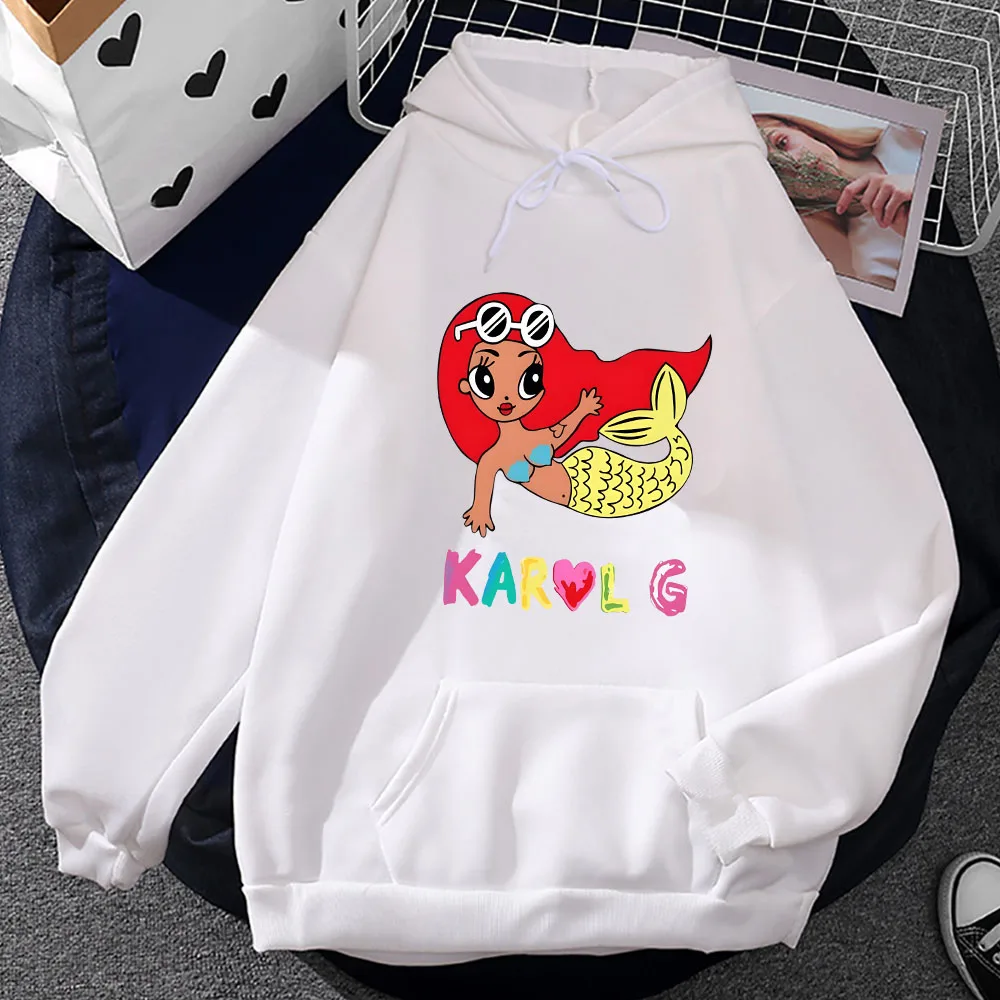 Karoll G Manana Sera Bonito Graphic Hoodie Female/male Casual Sweatshirts Long Sleeve Clothing Winter Warm Pullovers Print Tops