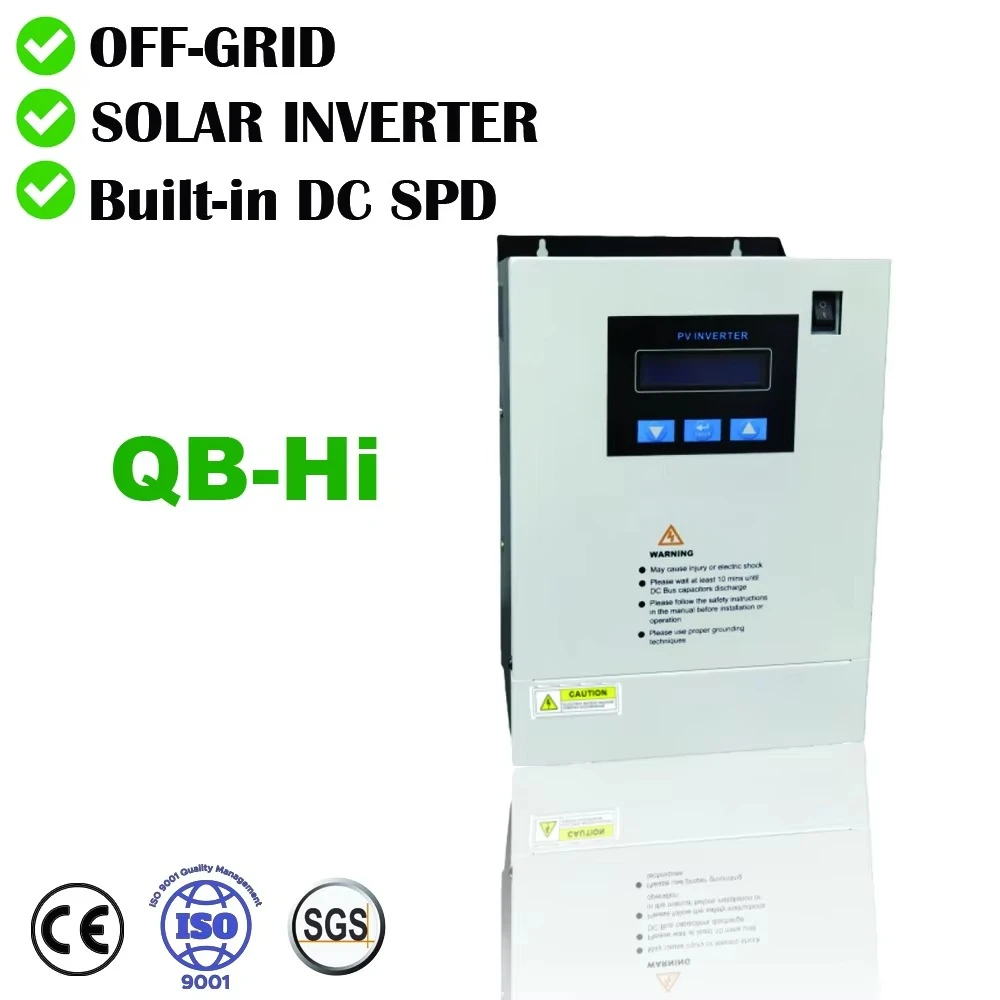 IP21 Wide Voltage 99% Efficiency Home Use 220v 4kw 5.5kw Sine Wave Single Output off Grid Solar Inverter LCD Without Battery