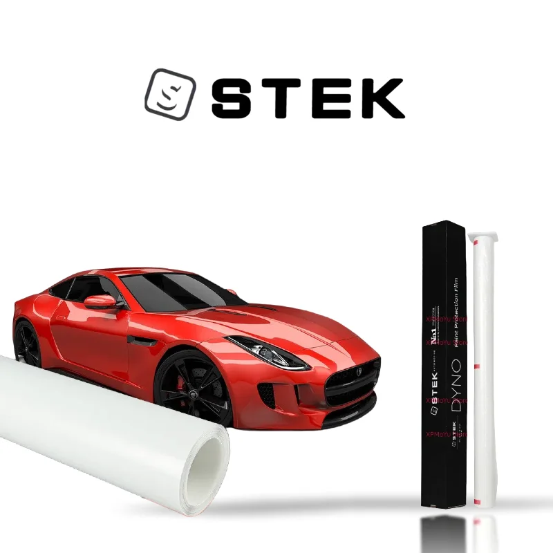 

Прозрачная глянцевая защитная пленка для автомобильной краски PPF STEK, высококачественный материал из кожи носорога/ТПУ, защищает автомобильную краску от царапин