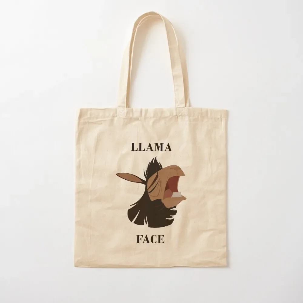 

Llama Face! Tote Bag Beach bag shopper bag woman