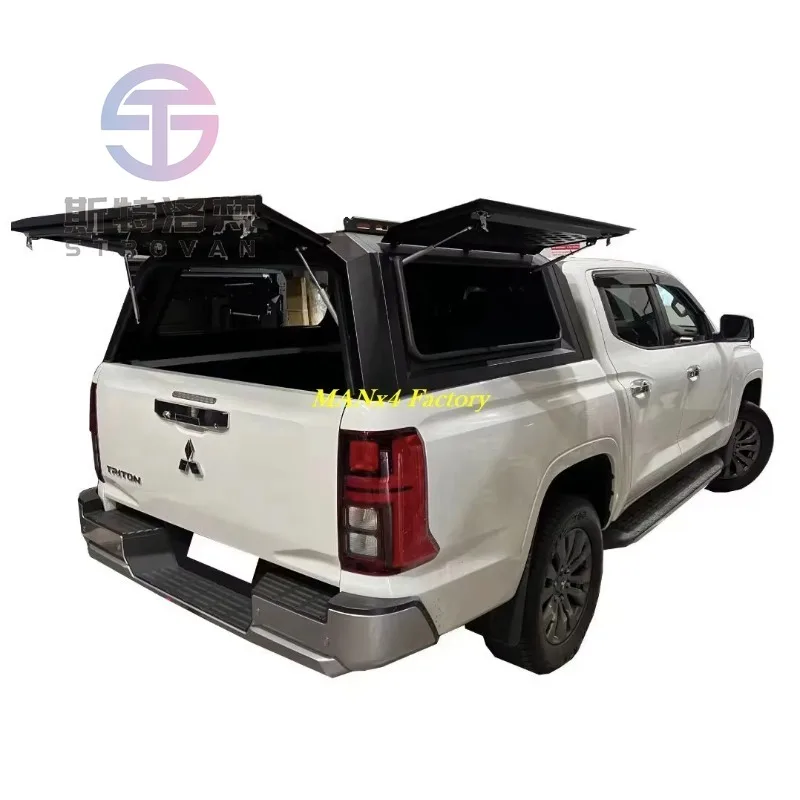 

STLF Steel MANx4 Truck Cap Topper Camper Shell Pickup Canopy для Triton L200 2023 2024 Pick Up Trucks