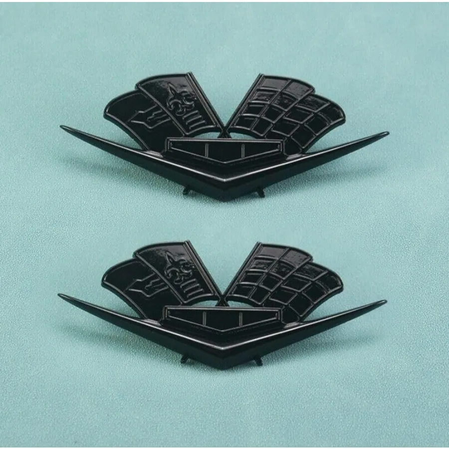 

Комплект из 2-х 3D-эмблем на передние крылья для Chevrolet Impala Belair 1962-1963, 327 409, замена для Corvette, черные