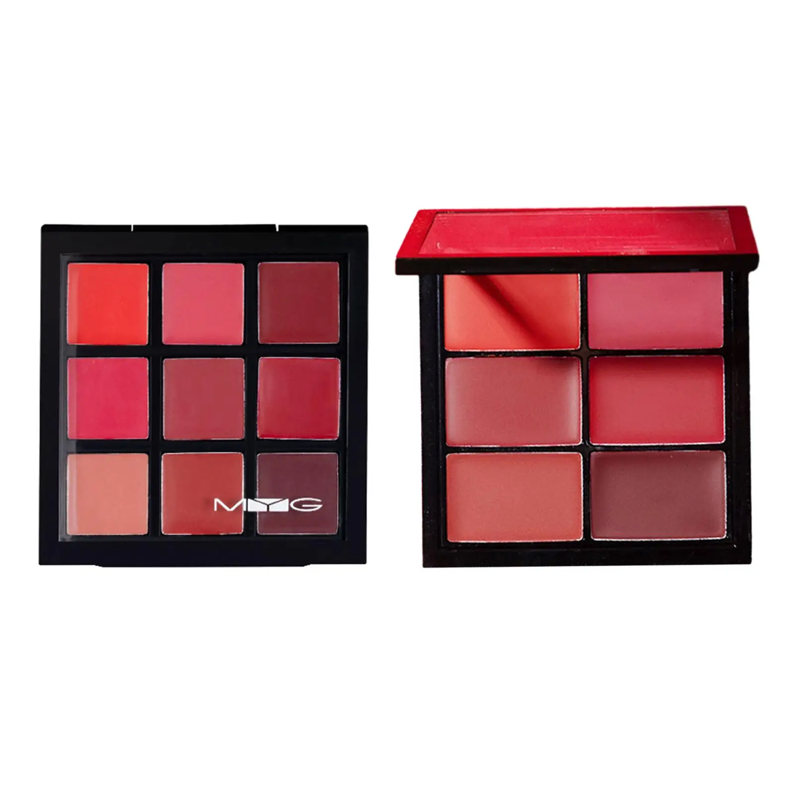 Paleta de lápiz labial, kit de maquillaje, crema de maquillaje, brillo de labios cosmético, paleta de maquillaje de varios colores para accesorios de herramientas, regalo para mujeres