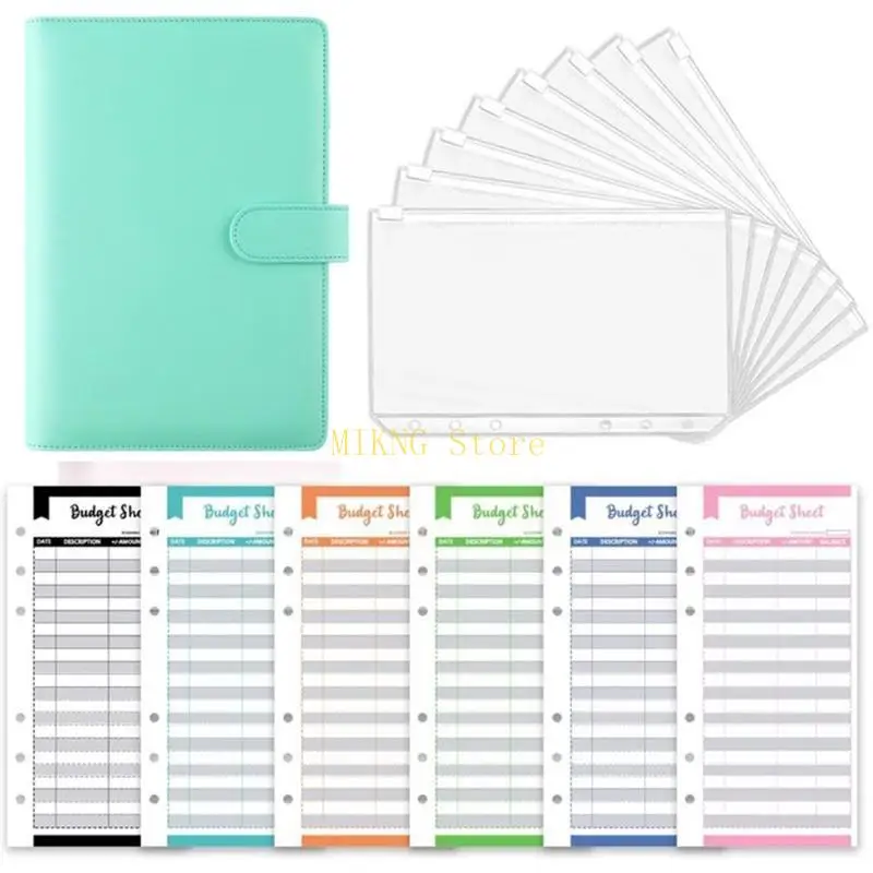 Budget Binder for Saving Money Binders for Daily Diaries Schedule Reminder Accounting Recordings Composition Writing best sale
