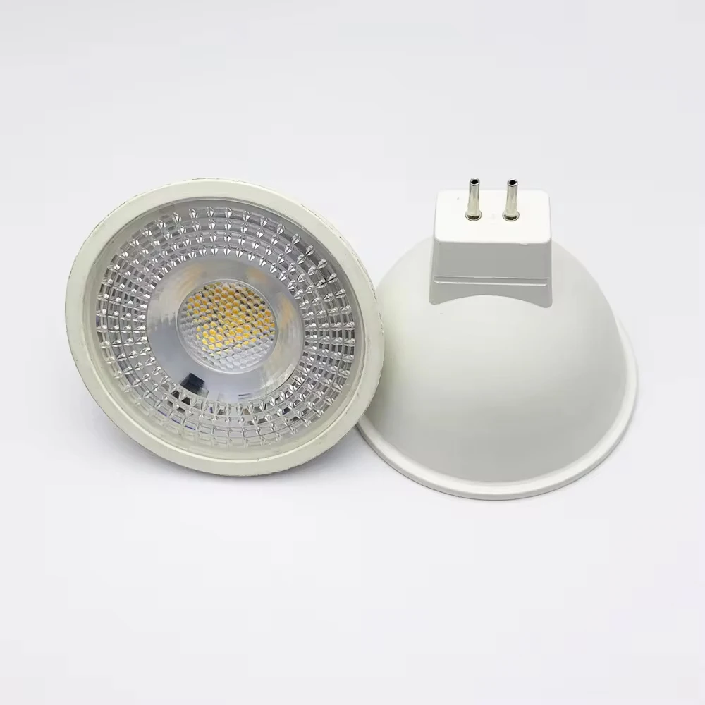 Dimmable No Flicker High Brightness LED COB Spotlight MR16 LED Bulb LED Lighting Spot Home Lights Cold / Warm White 110V 220 12V