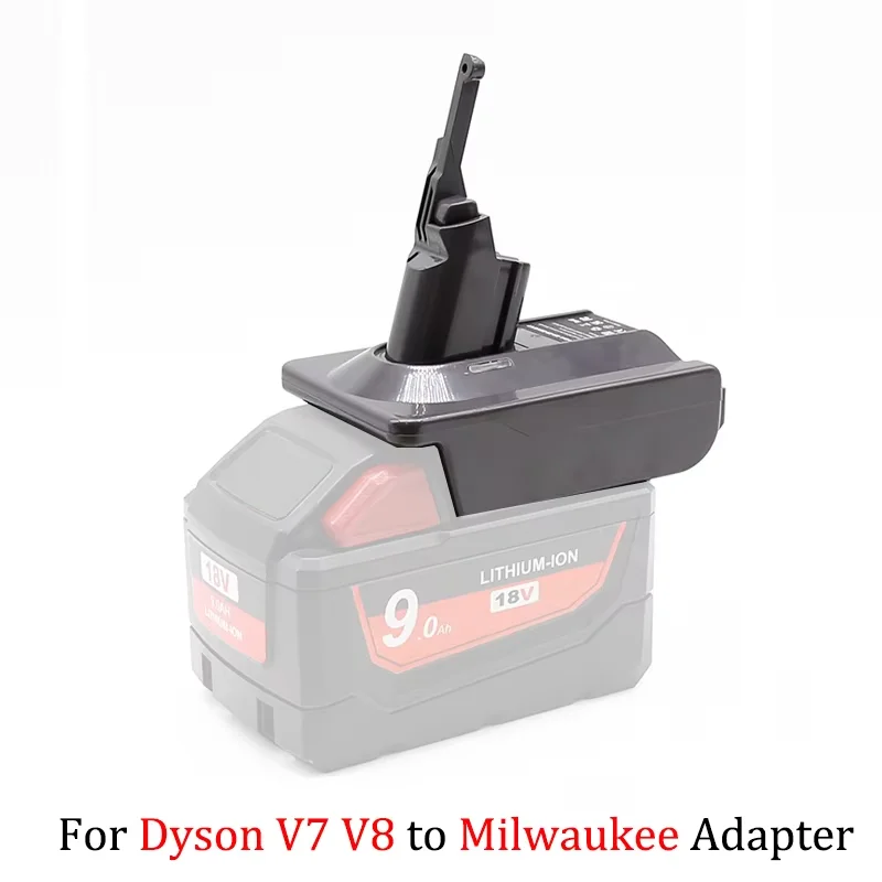 Adapter für Makita/Dewalt/Milwauke 18 V Lithium-Batterie-Konverter für Dyson V6 V7 V8 Serie Staubsauger Werkzeug DC58/SV11/SV10