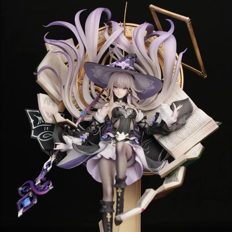 (In Stock)(W_5998)1/7 Herta Magical Girl Unpainted Unassembled WF2025Shanghai Garage Kit White Resin Model Kit