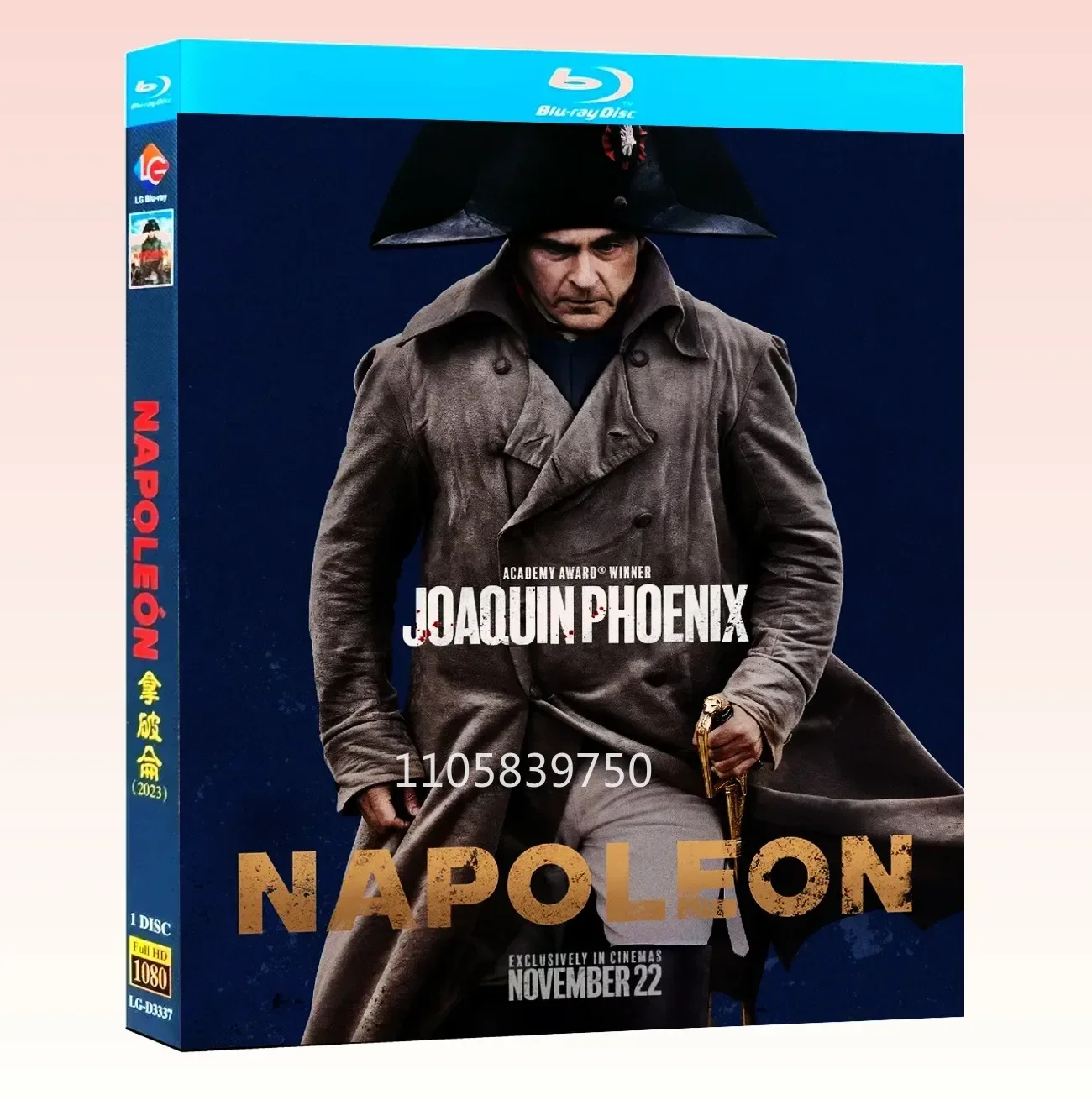 Napoleon (2023) Blu-ray Movie 1080p Full HD All Region NEW Blu-ray disc High Definition BD