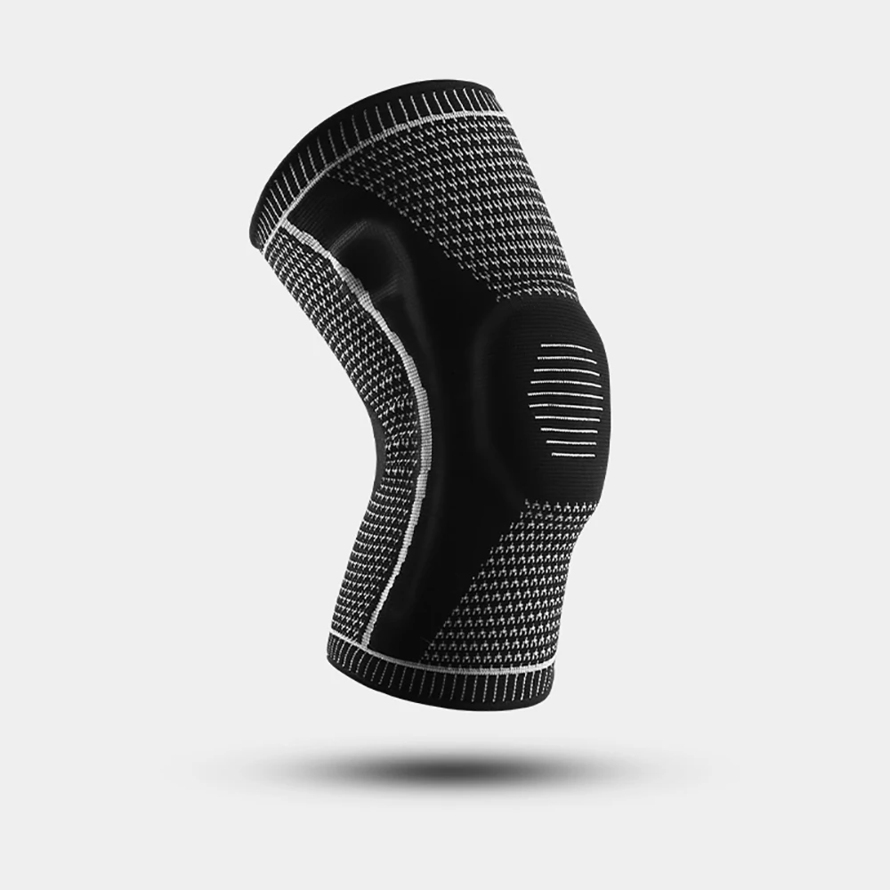 1/2 PC Knie Pads Strap Patella Mediale Unterstützung Meniskus Silikon Kompression Schutz Sport Knie Hosenträger Basketball Laufen Prot