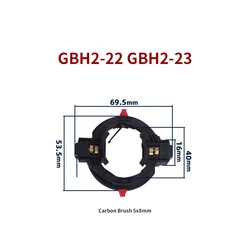 Carbon Brush Holder Accessories for Bosch GBH2-22 GBH2-23 GBH2-26 GBH2-28 Carbon Brush Holder Hammer Impact Drill Accessories