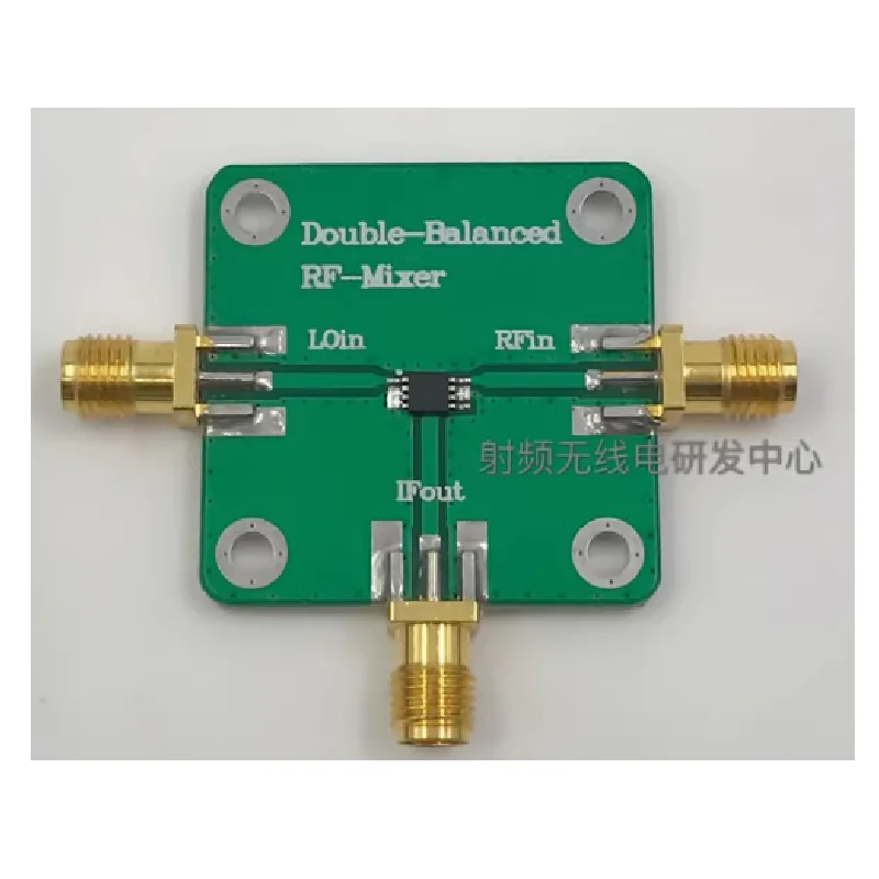 

RF microwave double balanced mixer RFin=5-12GHz, RFout=DC-4GHz