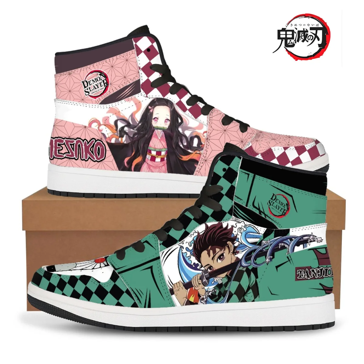 

Кроссовки Demon Slayer Kimetsu No Yaiba, баскетбольная модная мужская обувь в стиле аниме, женская обувь, повседневная обувь унисекс, индивидуальный праздничный подарок