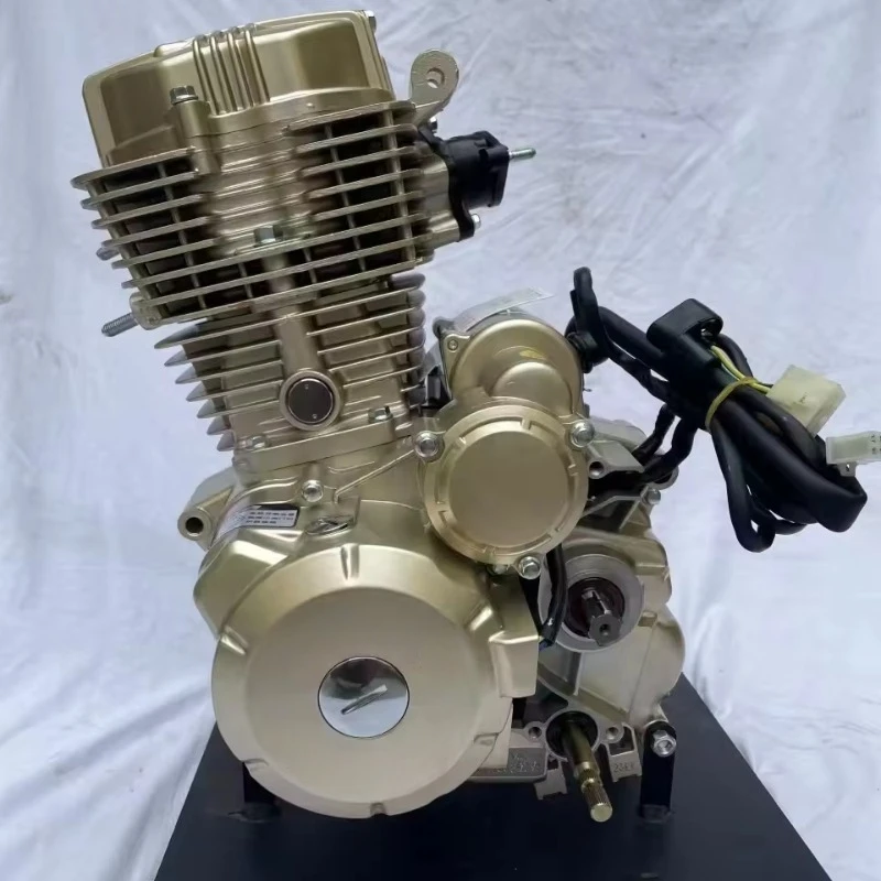 High Speed 200CC Motorcycle Engine 5 Gears CG200 Engine Assembled