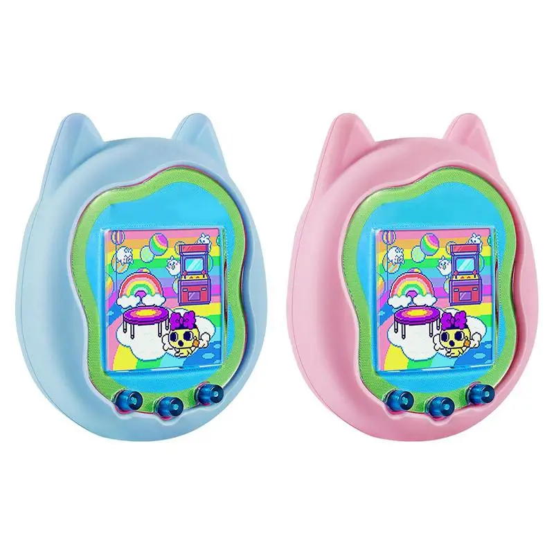 For Tamagotchi Uni (2023) Virtual Pet Machine Silicone Case Cover Anti-scratch Protective Skin Sleeve Shell Protector Game Acces