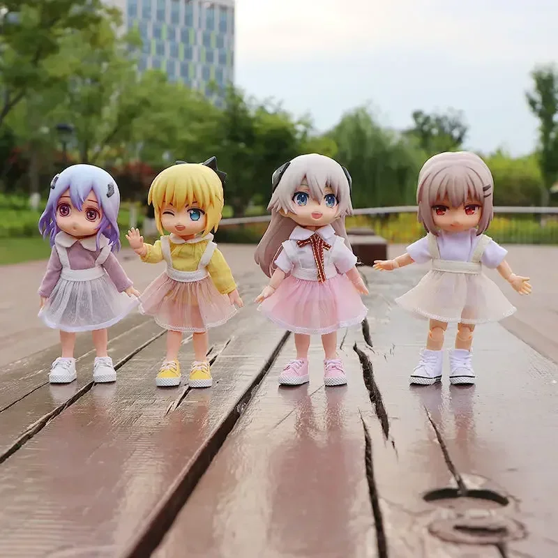 Ob11 baby clothes short sleeve YMY shorts MOLLY 1/12 BJD GSC plain clay hand-made doll clothes doll accessories