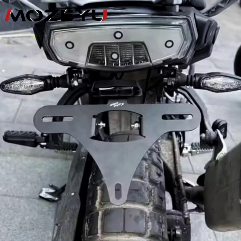 800MTX لوحة ترخيص حامل قوس ل CFMOTO CF MTX800 800MT-X 2024-2025 2026 دراجة نارية LED الذيل مرتب الحاجز مزيل عدة