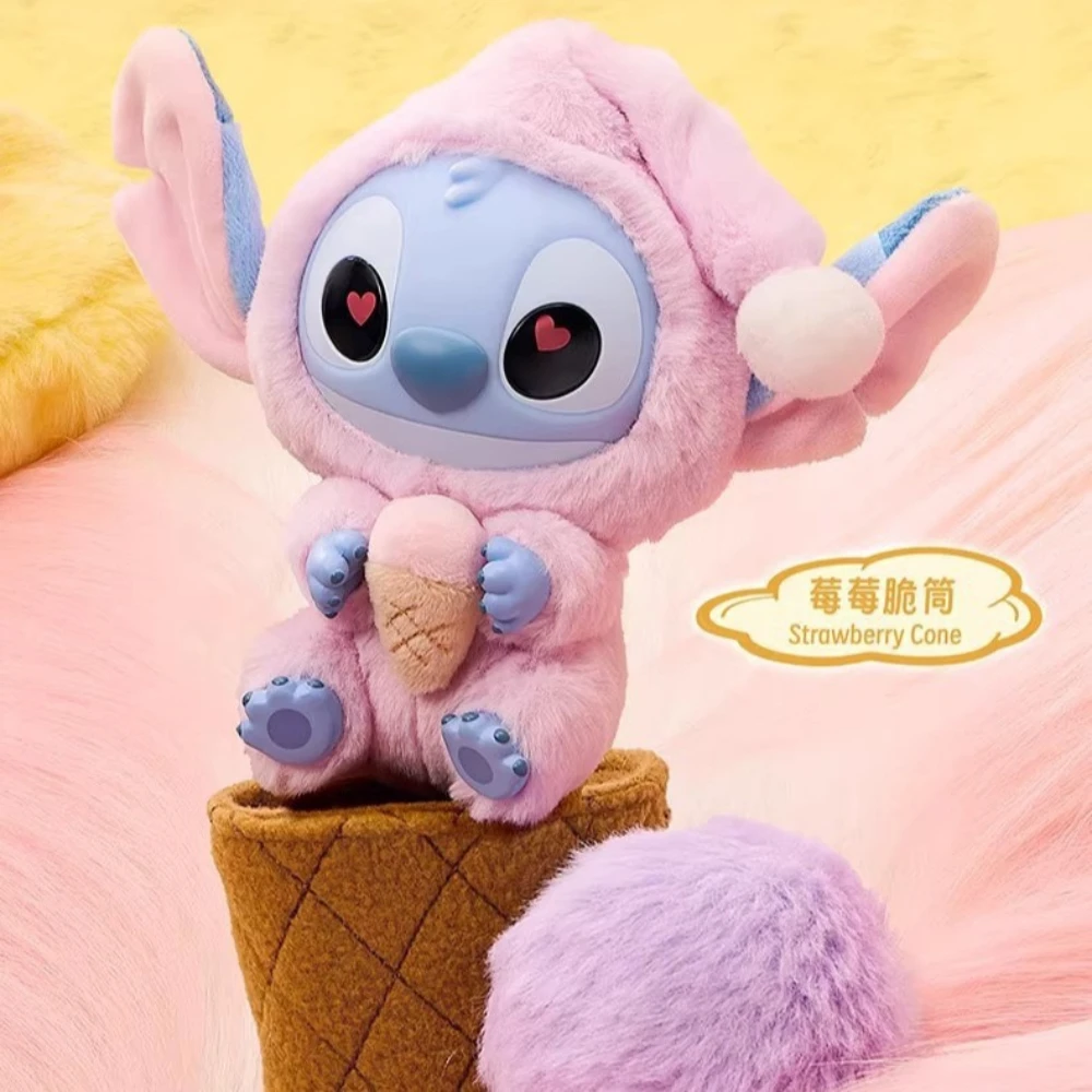 Stitch caixa cega comer alguma coisa antes do sono série vinil caixa mistério saco pingente bonito fofo boneca crianças presente de natal surpresa