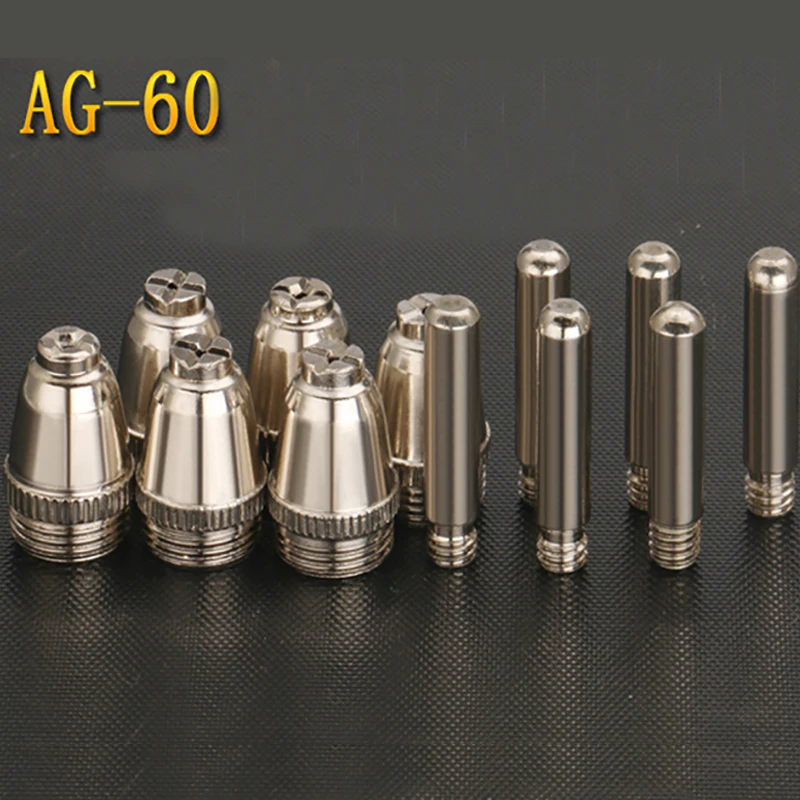 SG55 AG60 WSD60 Consumables KIT Electrodes Sheild Cups TIPS Spacer Guide Plasma Cutter Welder Torch Multiple Combination