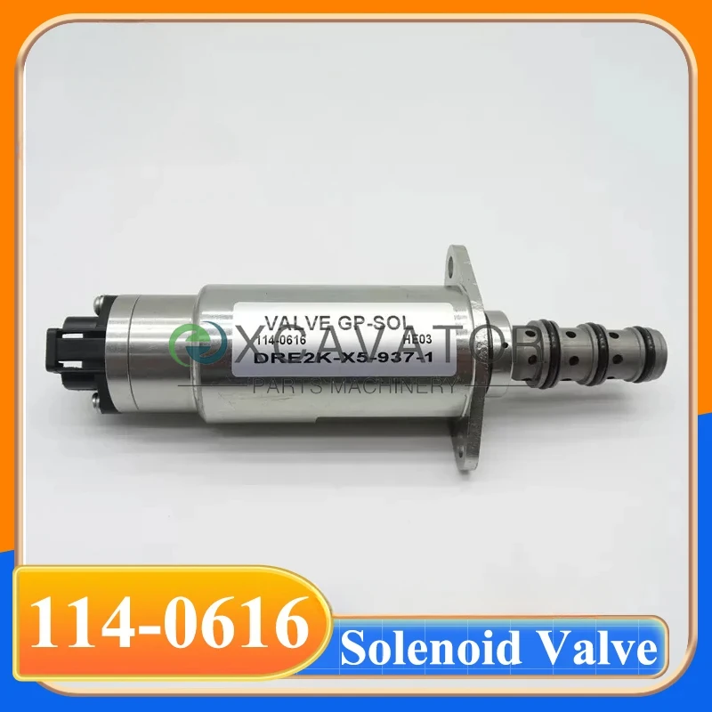 

114-0616 1140616 E330C/325B/322B/345B Электромагнитный клапан гидравлического насоса для деталей экскаватора