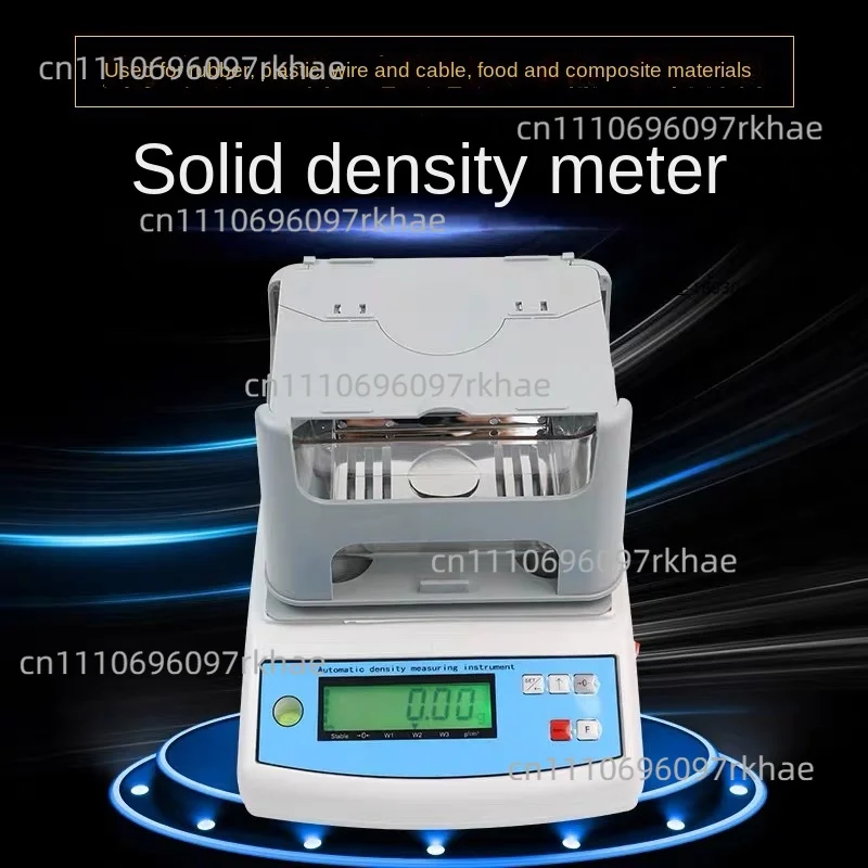 2025 Solid Density Meter 0.01G Precious Metal Gold Rubber Plastic Small Particle Density Purity Tester Density Meter Automatic