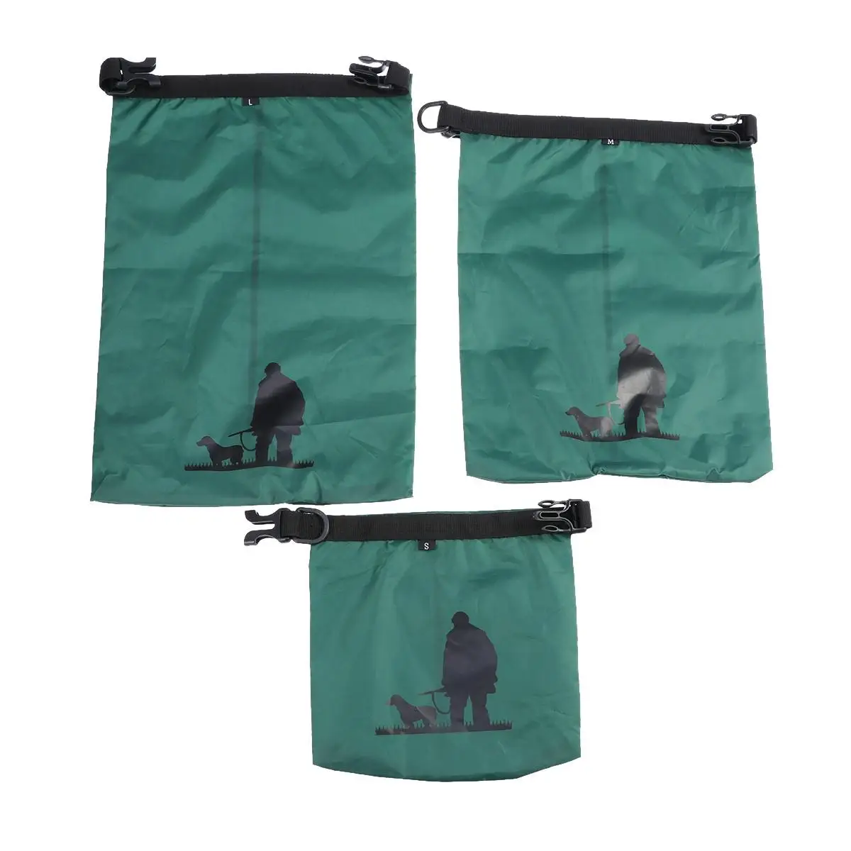 Canoe Waterproof Bag Dry Boating Water-proof Expedition Food Green Fabric Kayaking