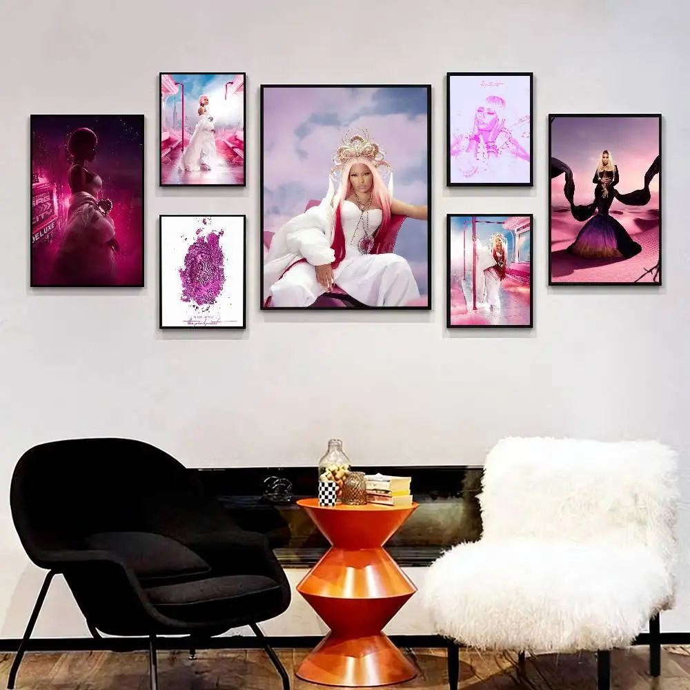 Singer Nicki Minaj The Pinkprint Poster Surprise Home Decoration Picture Wall Art for Study Living Room Decor