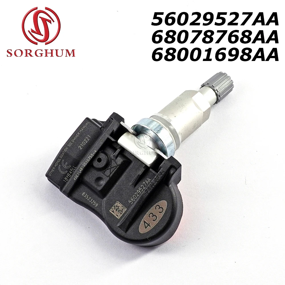 

Для Dodge Journey Jeep Grand Cherokee Commander Wrangler Chrysler Town & Country TPMS датчик давления в шинах 56029527AA 68078768AA
