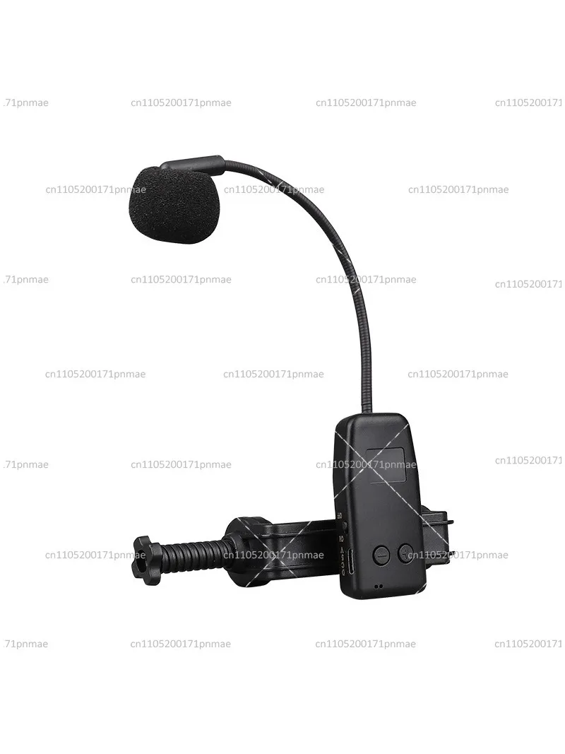 Wireless Microphone for Violin, Instrument Pickup for Ukulele, Outdoor Performance Microphone
