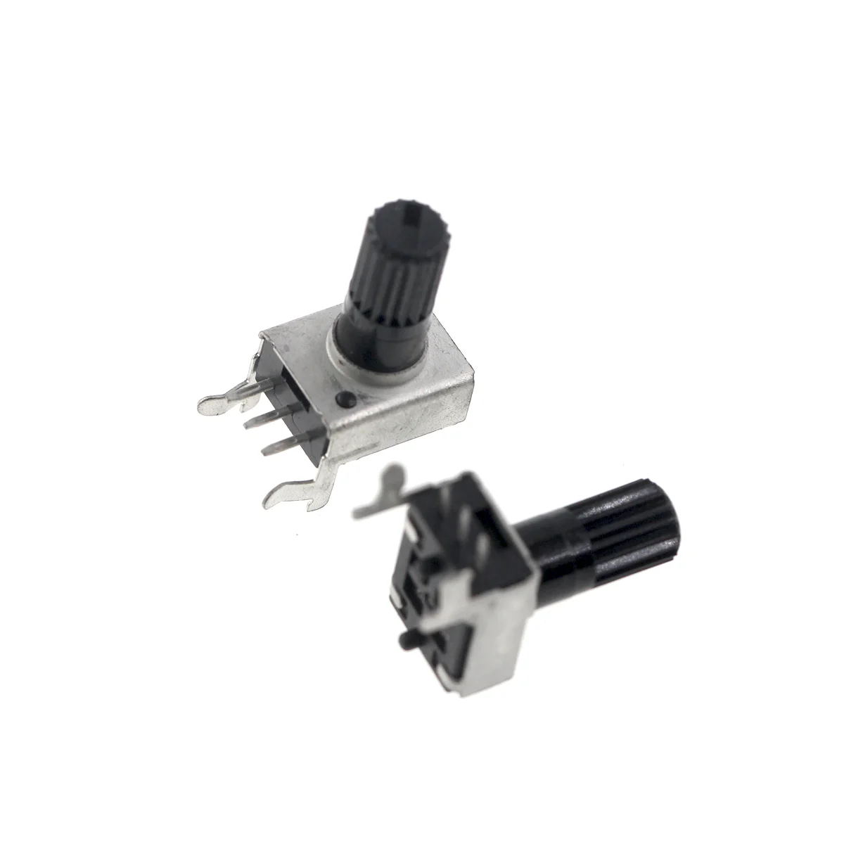 Imagem -02 - Resistor Ajustável para Potenciômetro Rv09 Horizontal Anel de Vedação 3pin 5k 10k 50k 100k 0932 tipo 125 mm 20 Pcs