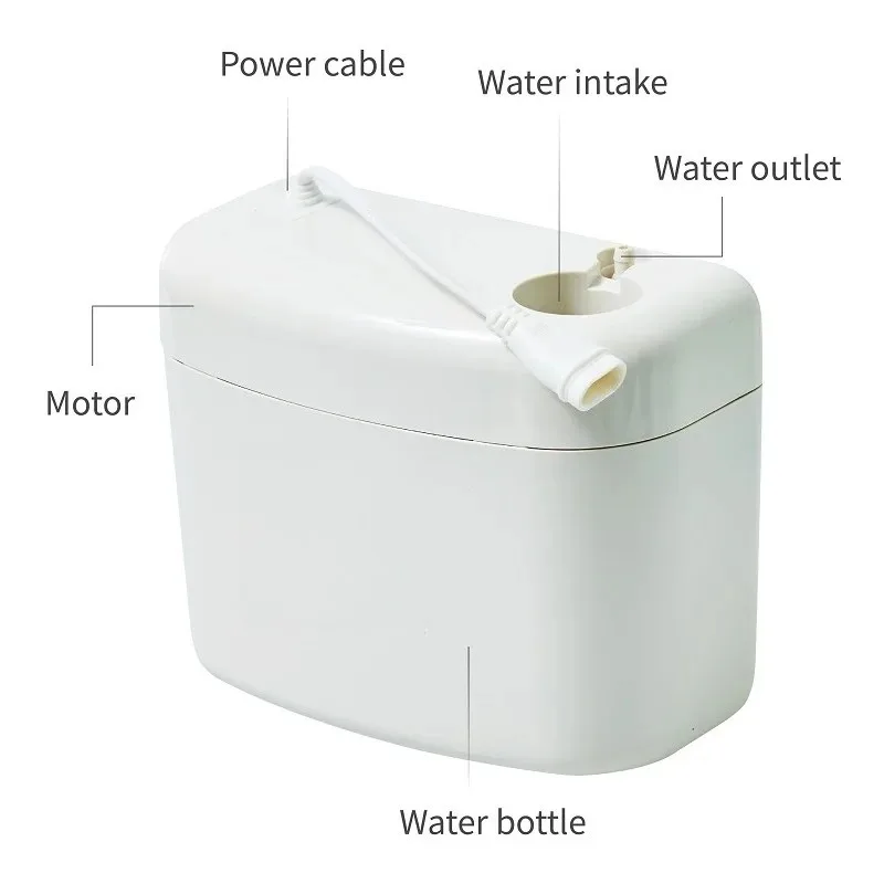 Automatic Mini Condensate Drain Pump with Overflow Safety Switch, Energy Saving Water Pump for Air Conditioner Drainage