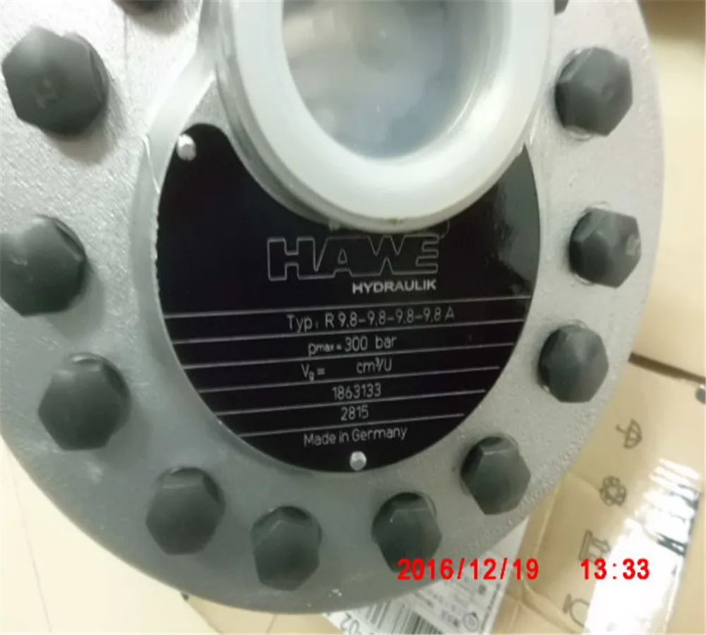 Pompa HAWE pompa piston radial hidrolik R9.8-9.8-9.8-9.8A