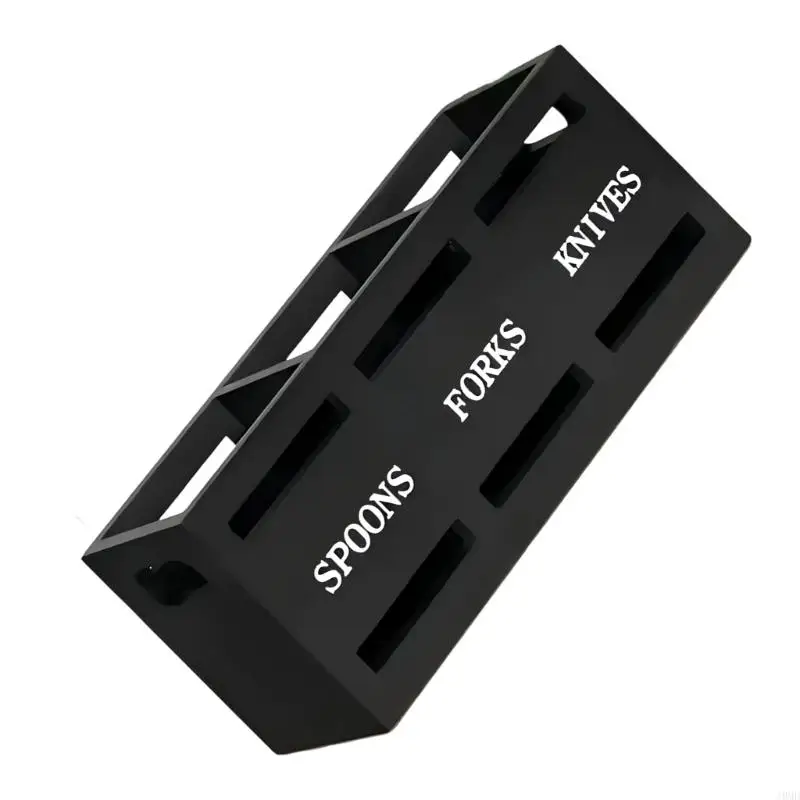 Space Saving Cutlery Tray With 3 Compartments Utensil For Neat Kitchen Drawer Organization JOMD