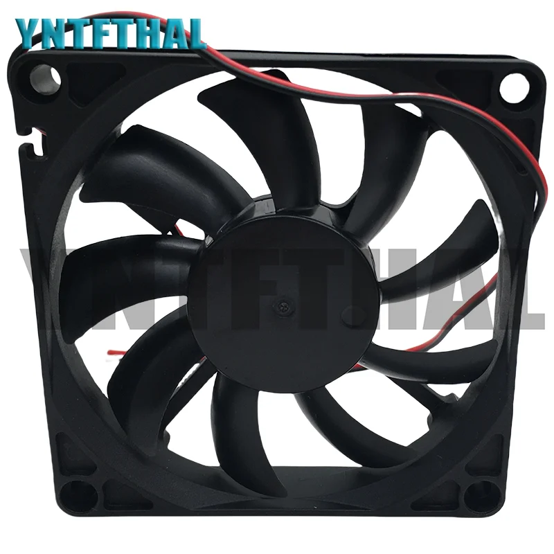 Ventilador refrigerando JF0815S1UR-R, DC12V, 0.34A, 8cm, 8015, novo