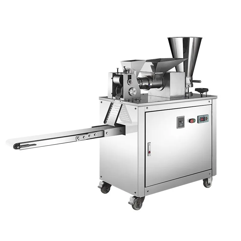 Fully automatic small dumpling machine, commercial imitation manual quick frozen dumplings, frying dumplings, multifunctional du