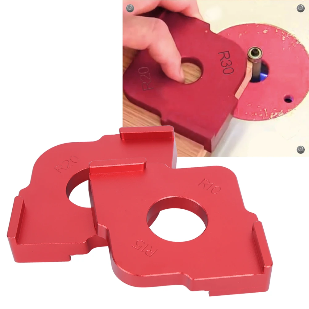 Boogsjabloon Boogsjabloon Halve filet Ronde hoek R-hoek Boogsjabloon Halve filet Snelle locator Houtbewerking Positioneringsgereedschap