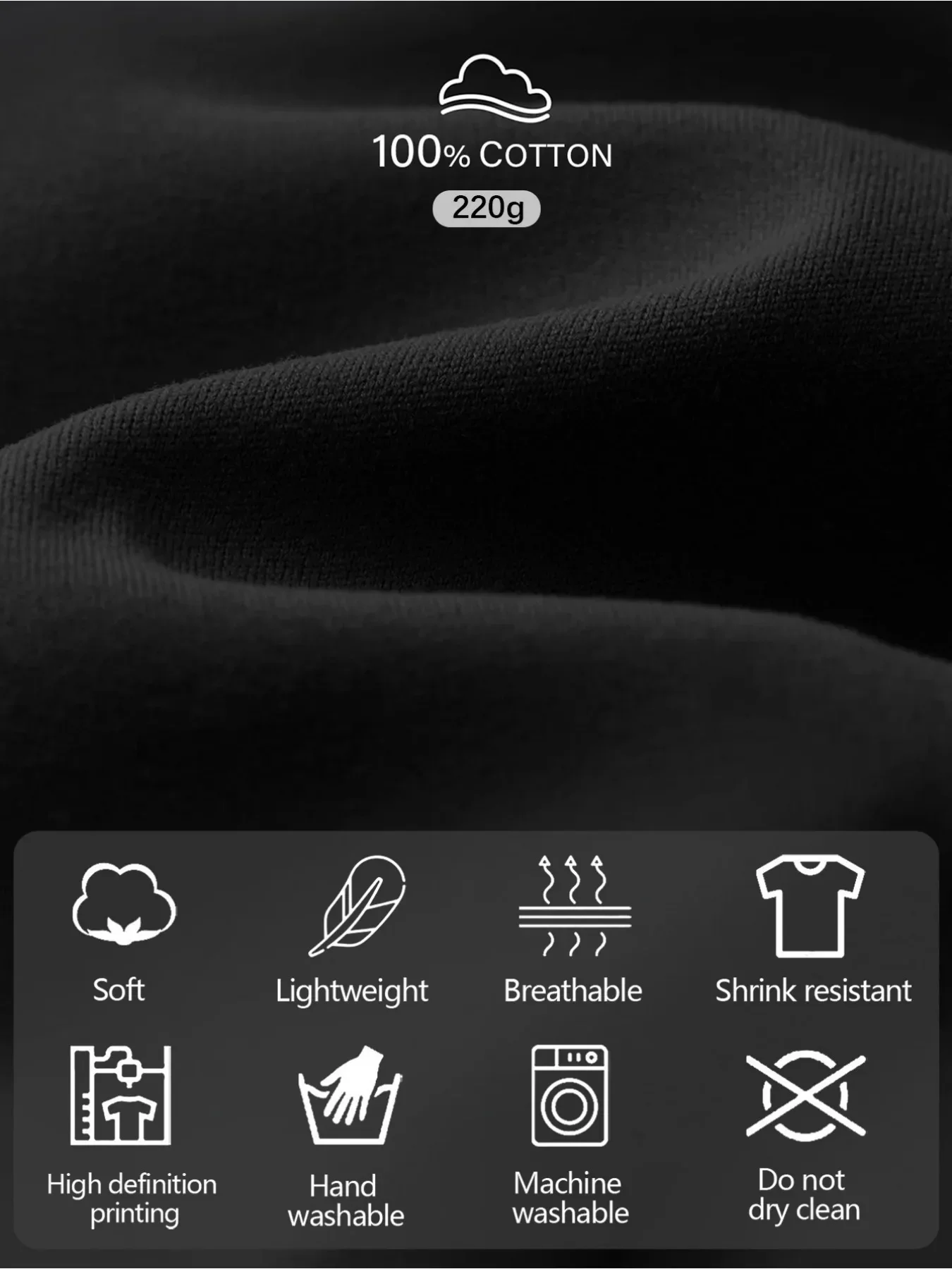 フライ・サクオン グラフィックTシャツ 綿100% カジュアル クルーネック レギュラーフィット ややストレッチニット生地 200GSM 大人用