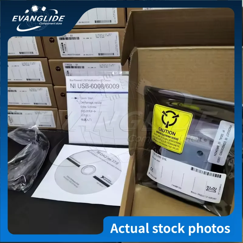 1 PCS Original & New USB-6009 USB-6008 Data acquisition card 779026-01 - Multi-functional I/O device