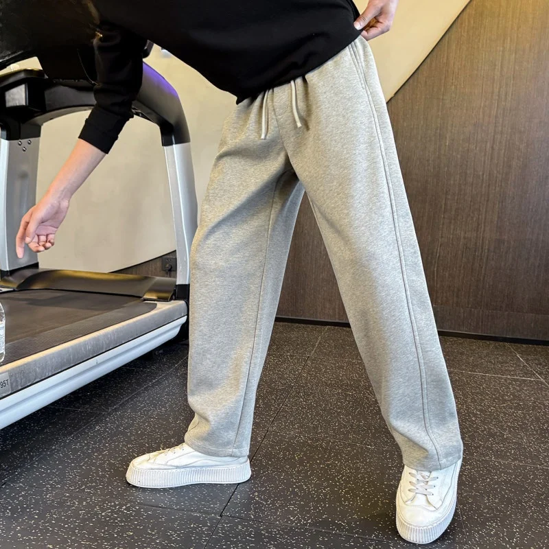 

Мужские повседневные брюки American Sle: весенне-осенние, широкие, спортивные, прямого кроя, удобные, дышащие, из хлопка